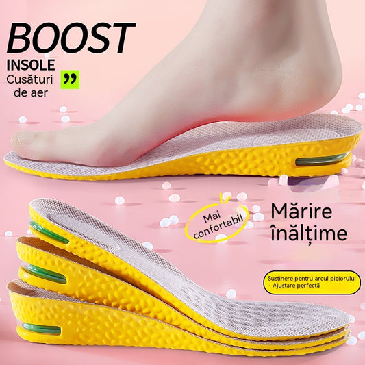 💥【Cumpărați 1 obțineți 1 gratuit】2 perechi 119 lei 👟Branturi confortabile cu amortizare cu aer și efect de creștere a înălțimii 📈