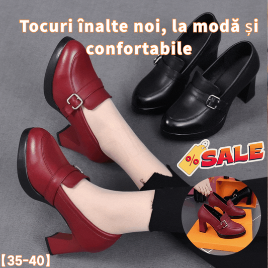 👠【35~40】Tocuri înalte noi, la modă și confortabile