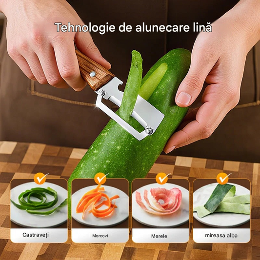 【Cumpărați 2 obțineți 2 gratuit】🍴✨ Curățător de legume multifuncțional pentru bucătărie