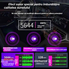 🚗🎵🎵【Unitate flash USB pentru muzică】Conține 3000 de melodii, 200 de videoclipuri muzicale și efecte sonore 6D.