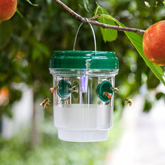 🐝☀️ Capcană solară pentru viespi, potrivită pentru terase și grădini 🔋🌿 - Eficientă, reîncărcabilă, rezistentă la intemperii - Fără substanțe chimice, acoperă o suprafață de până la 500 de metri pătrați - Economisiți acum!