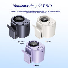 Mini ventilator portabil cu motor fără perii de mare viteză