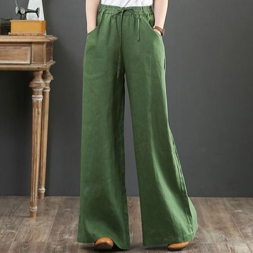 【S-3XL】2026 noi pantaloni largi cu talie înaltă