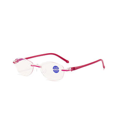 🧐【Ofertă limitată】👓️【Cumpărați 1 obțineți 1 gratuit】Ochelari de citit cu margini tăiate cu diamant care blochează lumina albastră