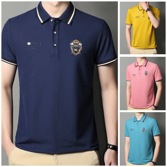 🔥🥰👔【M-3XL】2026 Cele mai noi tricouri polo pentru bărbați cu guler