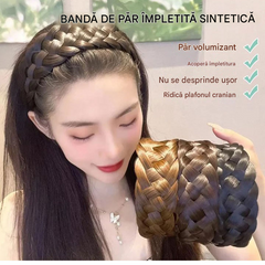 😁🎁【Cumpărați 1 Obțineți 1 gratuit】Bandă de perucă lărgită din împletitură cu cinci fire