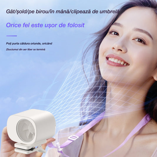 Mini ventilator portabil cu motor fără perii de mare viteză