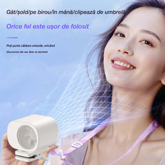 Mini ventilator portabil cu motor fără perii de mare viteză