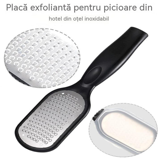 【Cumpără 1 primești 1 gratis】Ștergătoare de pedichiură din oțel inoxidabil, spălătoare de călcâie