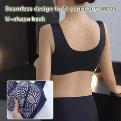 💕【Cumpărați 2 obțineți 1 gratuit】🎁Sutien cu închidere în față, mărime foarte mare: dantelă fină, cu efect de strângere și ascundere a grăsimii laterale [40 kg-110 kg]