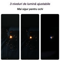 💥🔥🕶️Ochelari de sudură cu auto-întunecare, protecție dublă împotriva strălucirii și a razelor UV