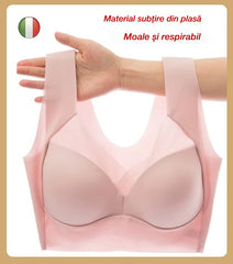 🔥👙【2 bucată】✨Sutien de damă, subțire, fără cusături, dintr-o singură piesă, confortabil și lejer【40-110 kg】