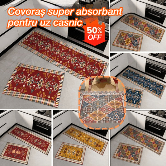 🛒【40×60+40×120cm】Set esențial pentru gospodărie🔥Covoare super absorbante pentru podea【Set de 2】
