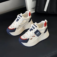👟Pantofi casual de vară cu design perforat și talpă groasă – moderni, respirabili și super confortabili