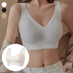 😍【Pachet de 4】Sutien pentru femei fără sârmă, dintr-o bucată❤️【40-95KG】