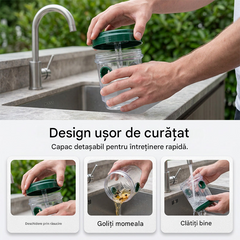 🐝☀️ Capcană solară pentru viespi, potrivită pentru terase și grădini 🔋🌿 - Eficientă, reîncărcabilă, rezistentă la intemperii - Fără substanțe chimice, acoperă o suprafață de până la 500 de metri pătrați - Economisiți acum!
