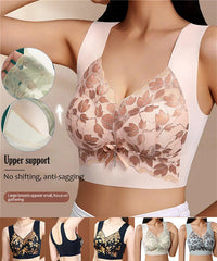 【3 bucată】Sutien din dantelă pentru mărimi mari