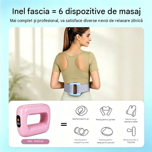 💥👍Inel pentru exerciții fasciale cu cronometru și afișaj digital