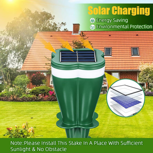 Produs la reducere - 50% reducere ☘️ Repelent pentru animale, impermeabil, cu energie solară