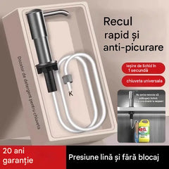 Kit tub prelungitor dozator de săpun pentru chiuvetă de baie