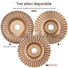 ⚙️🧰【50% Reducere】Disc de șlefuit multifuncțional pentru șlefuit unghiular pentru prelucrarea lemnului