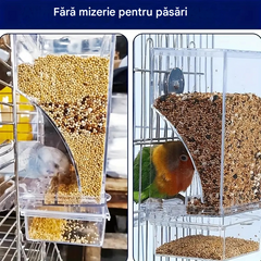 🐦🔥Hrănitoare automată pentru păsări, fără risipă