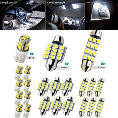 👍👍 1 set de 20 de bucăți--Pachet de lumini auto cu 20 de piese LED - comun pentru toate modelele