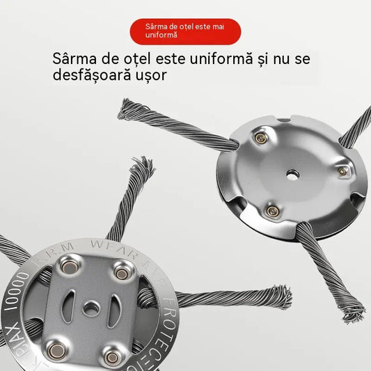 🧰🔥Versiune îmbunătățită【Cumpărați 1 și primiți 1 gratis】🔥Trimmer pentru buruieni cu fir de oțel