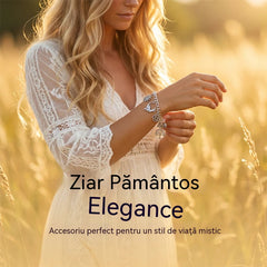Brățară vintage cu talismane și o notă mistică pentru femei – Bijuterii celeste, gotice și boho 🔮✨