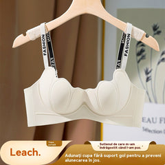 😍【Pachet de 3】Sutien fără sârmă pentru femei, cu cupe care adună sânii, în formă de petale❤️【40-85KG】