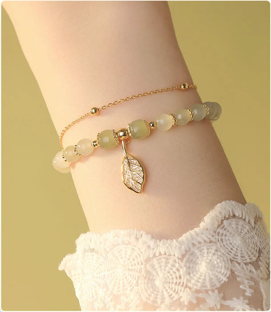 ✨ Brățară elegantă din jad – Stil la modă și rafinat 💎