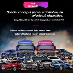 🚗🎵🎵【Unitate flash USB pentru muzică】Conține 3000 de melodii, 200 de videoclipuri muzicale și efecte sonore 6D.