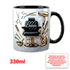 ✨✂️Ceașcă de cafea ceramică personalizată, ușoară și luxoasă
