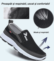 🔥Mocasini pentru bărbați din pânză antiderapantă