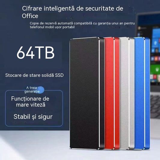 🎉【30TB】【🔥Peste 9999+ vânzări】Hard disk portabil cu transfer ultra-rapid de 150MB/s
